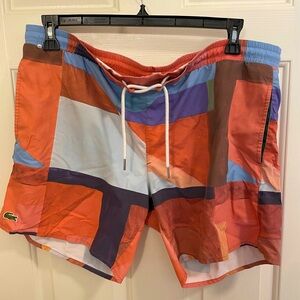 Lacoste Mens Swim Trunks size L
